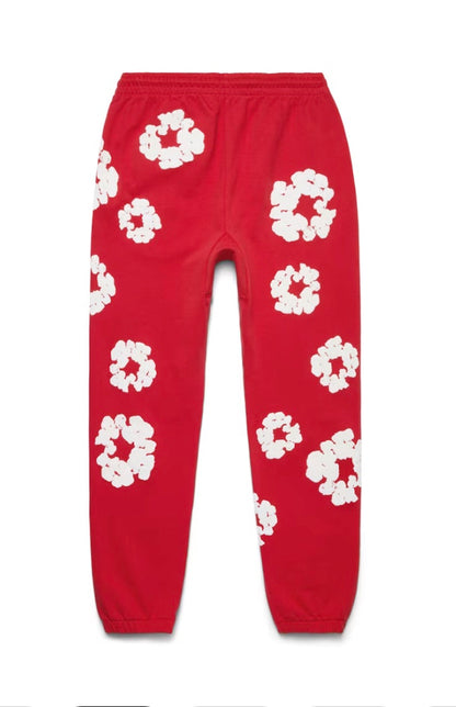 Denim Tears The Cotton Wreath Pants Red