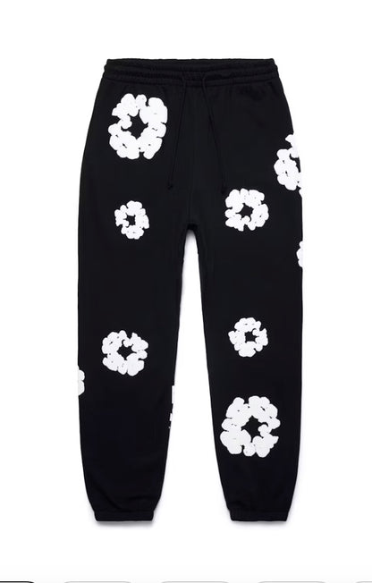 Denim Tears The Cotton Wreath Pants Black