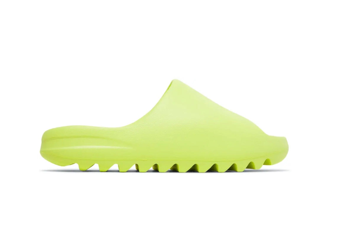 Lime Green Yeezy Slides